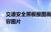 交通安全黑板报图画 交通安全黑板报资料内容图片