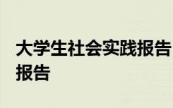 大学生社会实践报告1500字 大学生社会实践报告