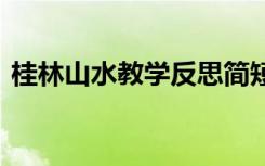 桂林山水教学反思简短 桂林山水的教学反思