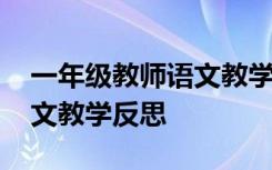 一年级教师语文教学反思简短 一年级教师语文教学反思