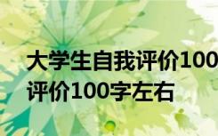 大学生自我评价100字范文大全 大学生自我评价100字左右