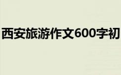 西安旅游作文600字初中 西安旅游作文600字