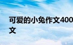 可爱的小兔作文400字四年级 可爱的小兔作文