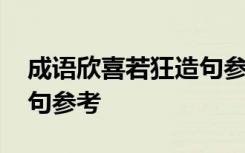 成语欣喜若狂造句参考文献 成语欣喜若狂造句参考