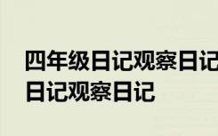 四年级日记观察日记观察动物和植物 四年级日记观察日记