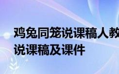 鸡兔同笼说课稿人教版优秀说课稿 鸡兔同笼说课稿及课件