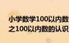 小学数学100以内数的认识的教案 数学教案之100以内数的认识