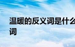 温暖的反义词是什么? 标准答案 温暖的反义词