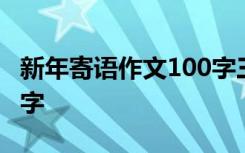 新年寄语作文100字三年级 新年寄语作文100字