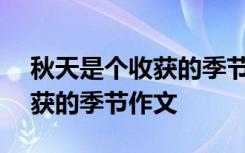 秋天是个收获的季节作文600字 秋天是个收获的季节作文