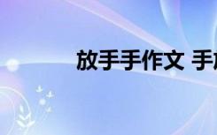 放手手作文 手放开作文500字