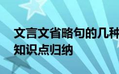 文言文省略句的几种类型 文言文中的省略句知识点归纳