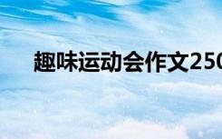 趣味运动会作文250字 趣味运动会作文