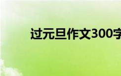 过元旦作文300字作文 过元旦作文