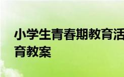 小学生青春期教育活动方案 小学生青春期教育教案