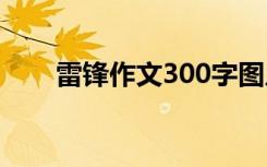 雷锋作文300字图片 雷锋作文300字