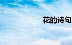 花的诗句 雪的诗句