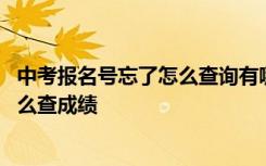 中考报名号忘了怎么查询有哪些查询途径 中考报名号忘了怎么查成绩