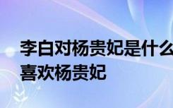 李白对杨贵妃是什么感情 揭秘李白是否真的喜欢杨贵妃