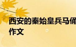 西安的秦始皇兵马俑作文 西安的秦兵马俑的作文