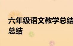 六年级语文教学总结下学期 六年级语文教学总结