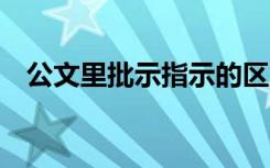 公文里批示指示的区别 批示和指示的区别