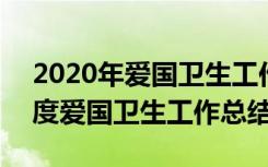 2020年爱国卫生工作开展情况汇报 2021年度爱国卫生工作总结