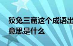 狡兔三窟这个成语出自哪里 成语狡兔三窟的意思是什么