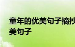 童年的优美句子摘抄并点评800字 童年的优美句子