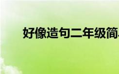 好像造句二年级简单 好像造句二年级