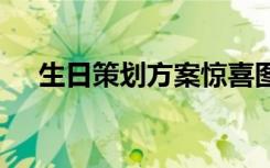 生日策划方案惊喜图片 生日策划的方案