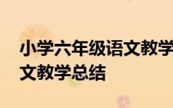 小学六年级语文教学总结下册 小学六年级语文教学总结