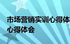 市场营销实训心得体会1000字 市场营销实习心得体会