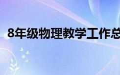 8年级物理教学工作总结 物理教学工作总结