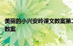 美丽的小兴安岭课文教案第二课时 《美丽的小兴安岭》语文教案