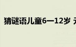 猜谜语儿童6一12岁 元宵节猜灯谜活动方案