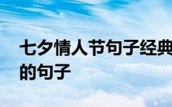 七夕情人节句子经典语录 七夕情人节最浪漫的句子