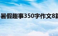 暑假趣事350字作文8篇 暑假趣事-350字作文