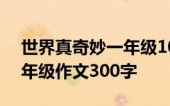 世界真奇妙一年级100字作文 世界真奇妙四年级作文300字