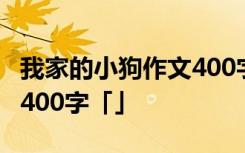 我家的小狗作文400字(优秀) 我家的小狗作文400字「」