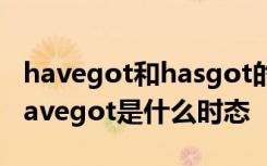 havegot和hasgot的区别和用法 hasgot和havegot是什么时态