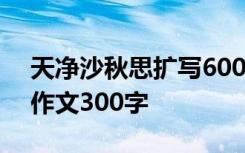 天净沙秋思扩写600字作文 天净沙秋思扩写作文300字