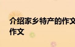 介绍家乡特产的作文800字 介绍家乡特产的作文