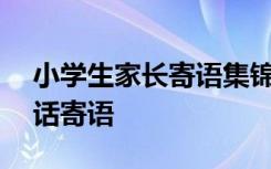 小学生家长寄语集锦200条 最新小学生家长话寄语