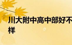 川大附中高中部好不好 川大附中高中部怎么样