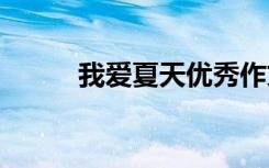 我爱夏天优秀作文 我爱夏日作文