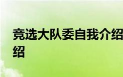 竞选大队委自我介绍50字 竞选大队委自我介绍