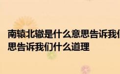 南辕北辙是什么意思告诉我们什么道理呢 南辕北辙是什么意思告诉我们什么道理