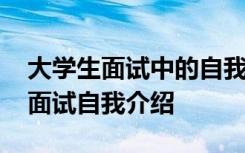 大学生面试中的自我介绍 一分钟在校大学生面试自我介绍