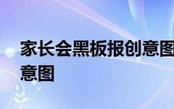 家长会黑板报创意图片大全 家长会黑板报创意图